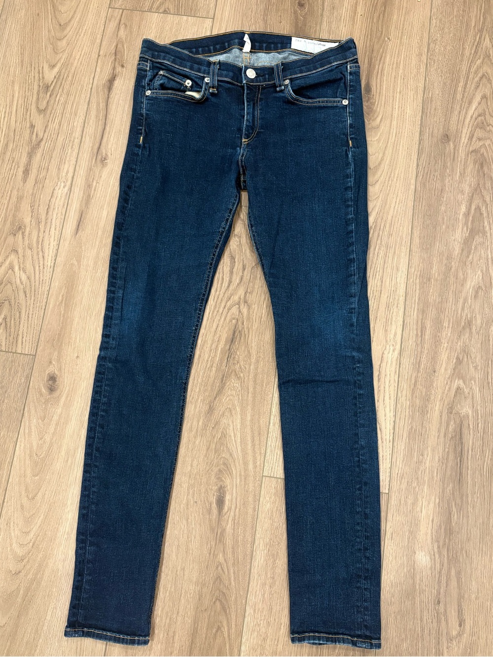 rag & bone Navy Skinny Jeans